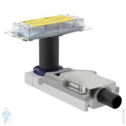 Корпус душевого канала GEBERIT CleanLine для стяжки пола от 6,5см, L30см 154.152.00.1