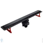 Душевой лоток BETTOSERB Confluo Frameless Line Matte Black 550мм с решеткой, комб.затвор