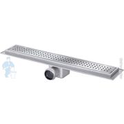 Лоток душевой горизонтальный GEBO (500х100х92) нержавеющая сталь 22.CL500