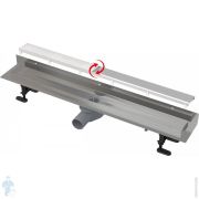 Душевой лоток Alcaplast Fit and Go APZ23-DOUBLE9-750 пристенный L=750мм, сифон, двусторонняя решетка