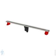 Душевой лоток BERGES SUPER Slim 1000 хром глянец, верт. выпуск S-сифон D50/105мм Н50мм, 091055