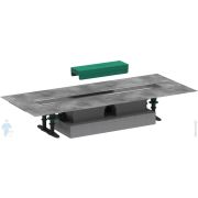 Hansgrohe uBox universal Полный набор для установки вровень с полом, внеш.часть слива 60см 56016180