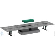 Hansgrohe uBox universal Полный набор для установки вровень с полом, внеш.часть слива 90см 56019180