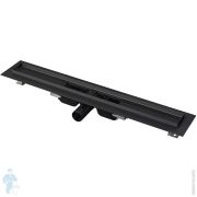 Душевой лоток Alcaplast APZ101BLACK-750 c сифоном L=750мм H=55мм черный матовый,для перфор.решетки