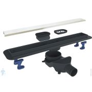 Душевой лоток BELBAGNO LUCE 80 см, горизонтальный выпуск BB-LD-LUCE-80-BIANCO, белый матовый