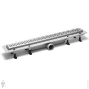 Душевой лоток PLASTBRNO L=400мм, решетка из нерж. стали DESIGN1, SZA1400