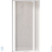 Душевая дверь RAVAK SUPERNOVA SDOP-80 (773-810х1850) распашная, полистирол, белый+Pearl