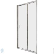 Душевая дверь RAVAK BLIX BLDP2-100 (970-1010х1900) раздвижная, стекло, блестящий+Transparent