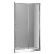 Душевая дверь Aquanet ALFA 1400х2100 откатная, прозрачное стекло/профиль хром 168421