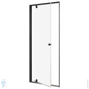 Душевая дверь RAVAK PIVOT PDOP1-90 (861-911х1900) распашная, стекло, черный+Transparent