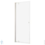 Душевая дверь RAVAK PIVOT PDOP1-80 (761-811х1900) распашная, стекло, белый/белый+Transparent