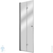 Душевая дверь CEZARES ECO (885-913х1900) BS-12-90-C-Cr стекло прозрачное, профиль хром