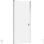 Душевая дверь RAVAK CHROME CSD1-80 (775-805х1950) распашная, стекло, белый+Transparent