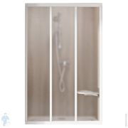 Душевая дверь RAVAK SUPERNOVA ASDP3-120 (1170-1210х1880) раздвижная, стекло, белый+Grape