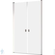 Душевая дверь RAVAK CHROME CSDL2-120 (1175-1205х1950) распашная, стекло, белый+Transparent
