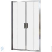 Душевая дверь RAVAK 10° 10DP4 раздвижная (1300х1900) сатин + транспарент