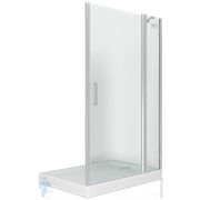 Дверь душевая GOOD DOOR BAS PANDORA WTW-120-C-CH (120х185) расп.,профиль хром/стекло прозрачное