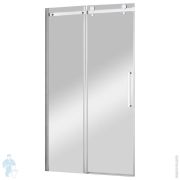 Душевая дверь CEZARES STYLUS (1380-1410х1950) O-M-BF-1-140-C-Cr стекло прозрачное, профиль хром