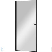 Душевая дверь CEZARES ECO (692-705х1900) O-B-1-70-C-NERO стекло прозрачное, профиль черный матовый
