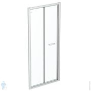Душевая дверь Ideal Standard CONNECT 2 (900х1950) складная, проф/алюминий, стекло прозр K9287EO