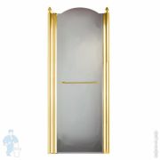 Душевая дверь Migliore DIADEMA (800х1950) левая, стекло матовое, золото 22663