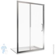 Дверь душевая GOOD DOOR BAS NEO WTW- 130-C-CH 1300х1850 стекло прозр, профиль хром, откатн. дверь