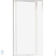 Душевая дверь RAVAK SUPERNOVA SDOP-80 (773-810х1950) распашная, стекло, белый+Transparent