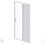Душевая дверь AM.PM Gem Solo (100х195) стекло тонированное/профиль матовый хром W90G-100-1-195MG