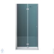 Дверь в нишу BelBagno Albano 780-805х1950 ALBANO-BS-12-80-C-Cr складная, стекло прозр./профиль хром (ALBANO-40/40-C-Cr+AEK-WLM-45-Cr)