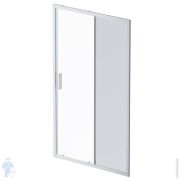 Душевая дверь AM.PM Gem Solo (120х195) стекло тонированное/профиль матовый хром W90G-120-1-195MG