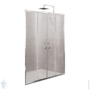 Дверь в нишу BelBagno Unique 1700х2000x1900 BF-2-170/200-P-Cr стекло матовое/профиль хром