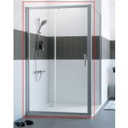 Душевая дверь HUPPE Classics2 EasyEntry 1200х2000 левая, глянц.хром/стекло прозрачное C25309.069.321