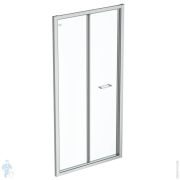 Душевая дверь Ideal Standard CONNECT 2 (1000х1950) складная, проф/алюминий, стекло прозр K9289EO
