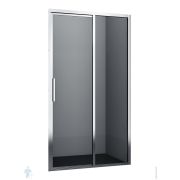 Душевая дверь WasserKRAFT Lopau 1200x2000 стекло прозрачное/профиль серебристый 32S05R