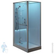 Душевая кабина JACUZZI BALI (1200х800х2200) универсальная, с хромотерапией BAL12230120