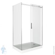 Стенка душевая GOOD DOOR BAS GALAXY SP-90-C-CH (90х195) стекло прозрачное
