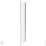 Душевая стенка RAVAK 10° 10PS (800х1900) стекло, сатин+транспарент