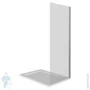 Стенка душевая GOOD DOOR BAS ALTAIR SP-100-C-CH (100х195) профиль хром/стекло прозрачное