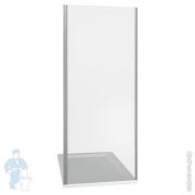 Стенка душевая GOOD DOOR BAS INFINITY SP-100 -C-CH (100х185) стекло прозрачное 6мм