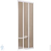 Стенка душевого уголка RAVAK SUPERNOVA ASRV3-90 (870-890х1980) раздижная дверь, стекло, белый+Grape