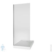 Стенка душевая GOOD DOOR BAS PUERTA SP-90 -C-CH (90х195) профиль хром/стекло прозрачное