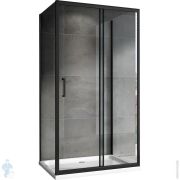 Душевой уголок CEZARES SLIDER (800-900х1000х1950) стекло прозрачное/профиль брашированное золото SLIDER-AH-1-100-80/90-C-BORO