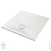 Душевой поддон Azzurra Pietraceramica (900х900х40) квадратный, керамика, белый PEPD09009040