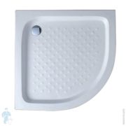 Душевой акриловый поддон CEZARES (900х900х150) полукруглый, без сифона TRAY-A-R-90-550-15-W-W0