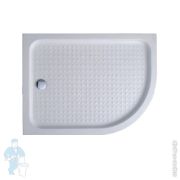 Душевой акриловый поддон CEZARES (1200х1000х150) асимметричный TRAY-A-RH-120/100-550-15-W-L