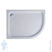 Душевой акриловый поддон CEZARES (1200х800х150) асимметричный TRAY-A-RH-120/80-550-15-W-L
