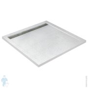 Душевой поддон CEZARES (900х900х30) искусственный мрамор, квадратный, белый TRAY-AS-A-90-30-W