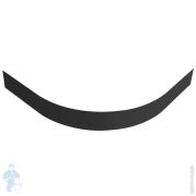 Панель передняя плоская для поддона CEZARES TRAY-AS-R-90-100-SCR-NERO
