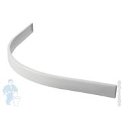 Панель передняя плоская для поддона CEZARES из искусственного мрамора TRAY-AS-RH-120/90-100-SCR-R
