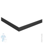 Панель передняя плоская для поддона CEZARES TRAY-AS-A-90-100-SCR-NERO